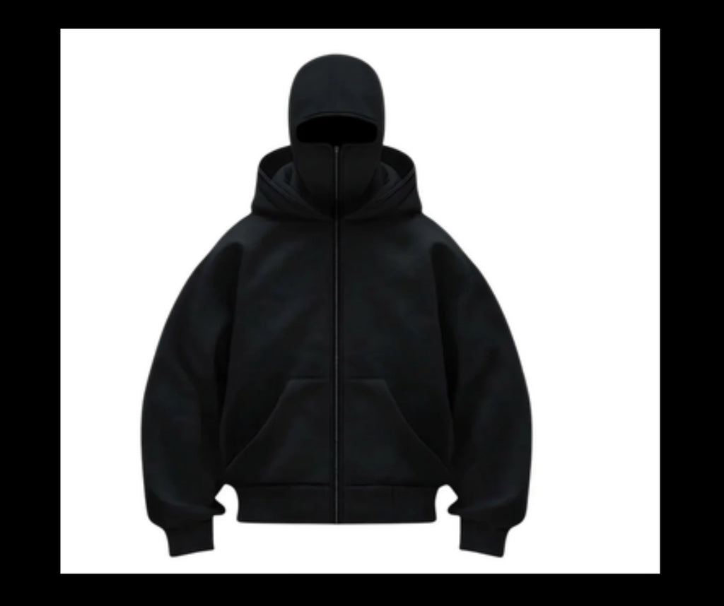 Blacked Out Ghost Hood