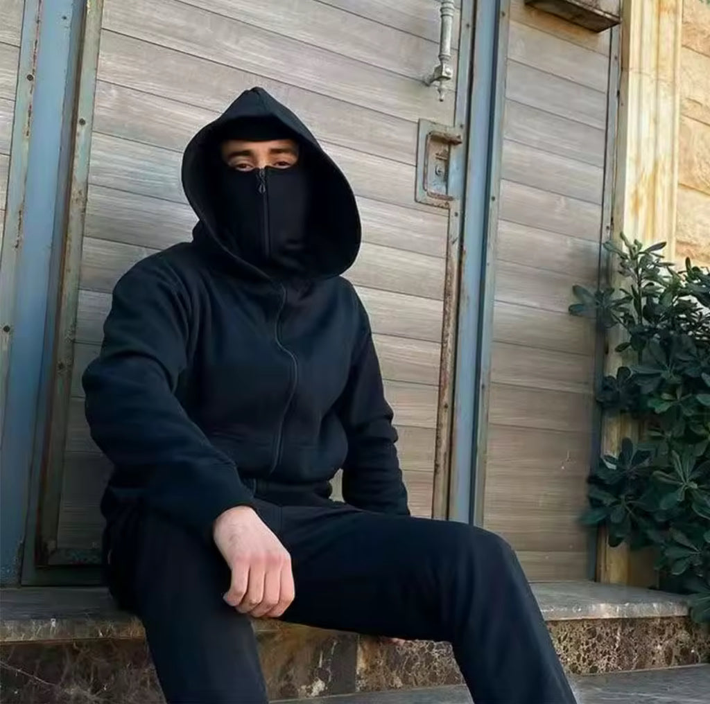 Blacked Out Ghost Hood