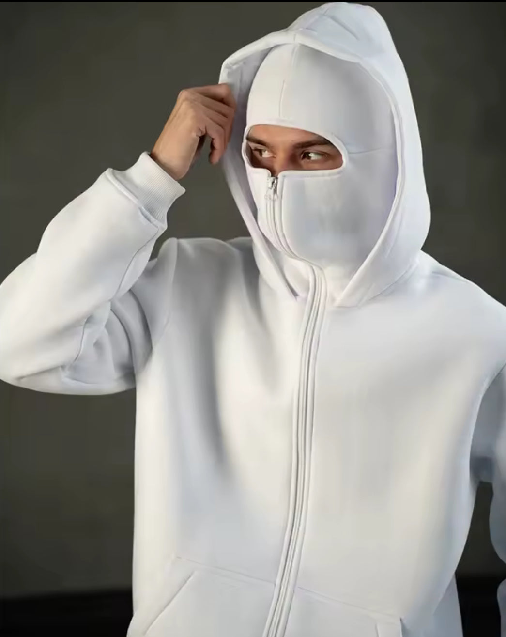 White Ghost Hood